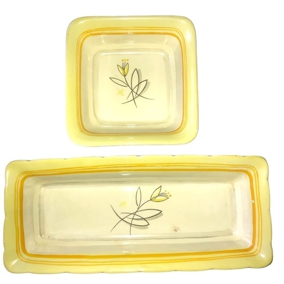 GRAY'S POTTERY "SUNBUFF" DISHES Made In Stone On Trent England - Picture 1 of 11